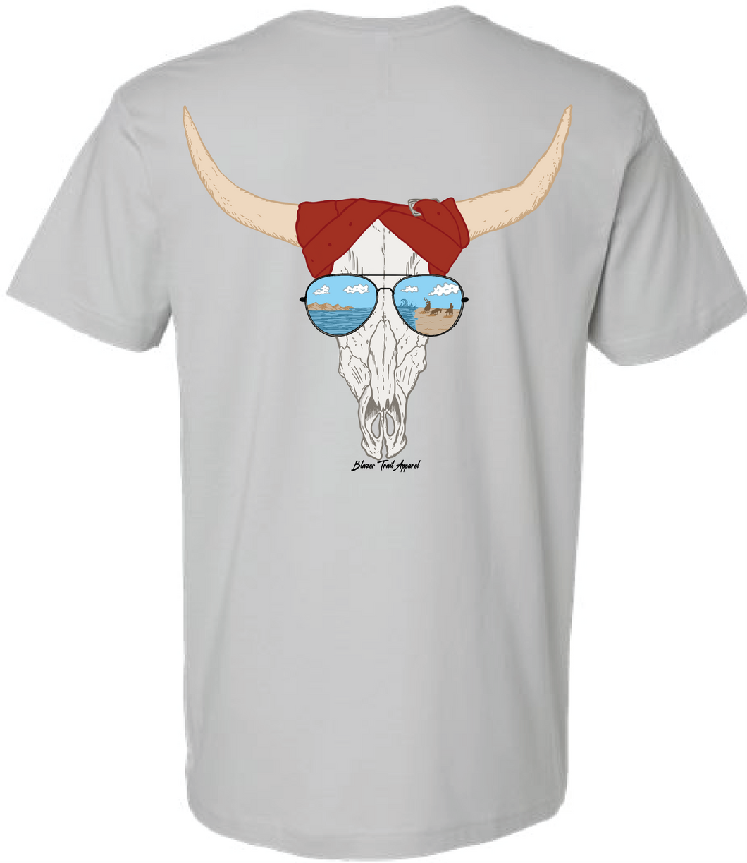 Aviator Skull Youth Graphic Tee