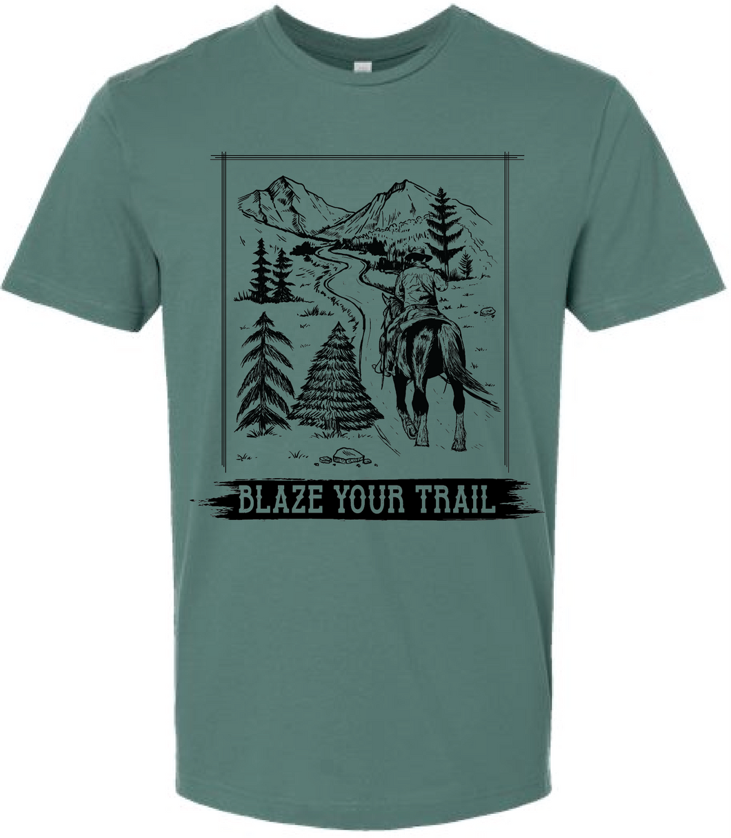 Blaze Your Trail Youth Graphic Tee