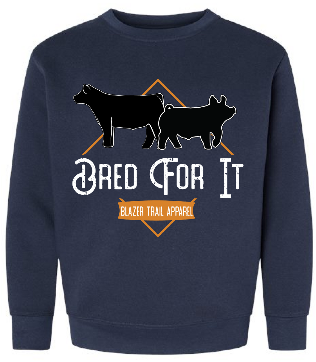 Bred For It Youth Sweatshirt