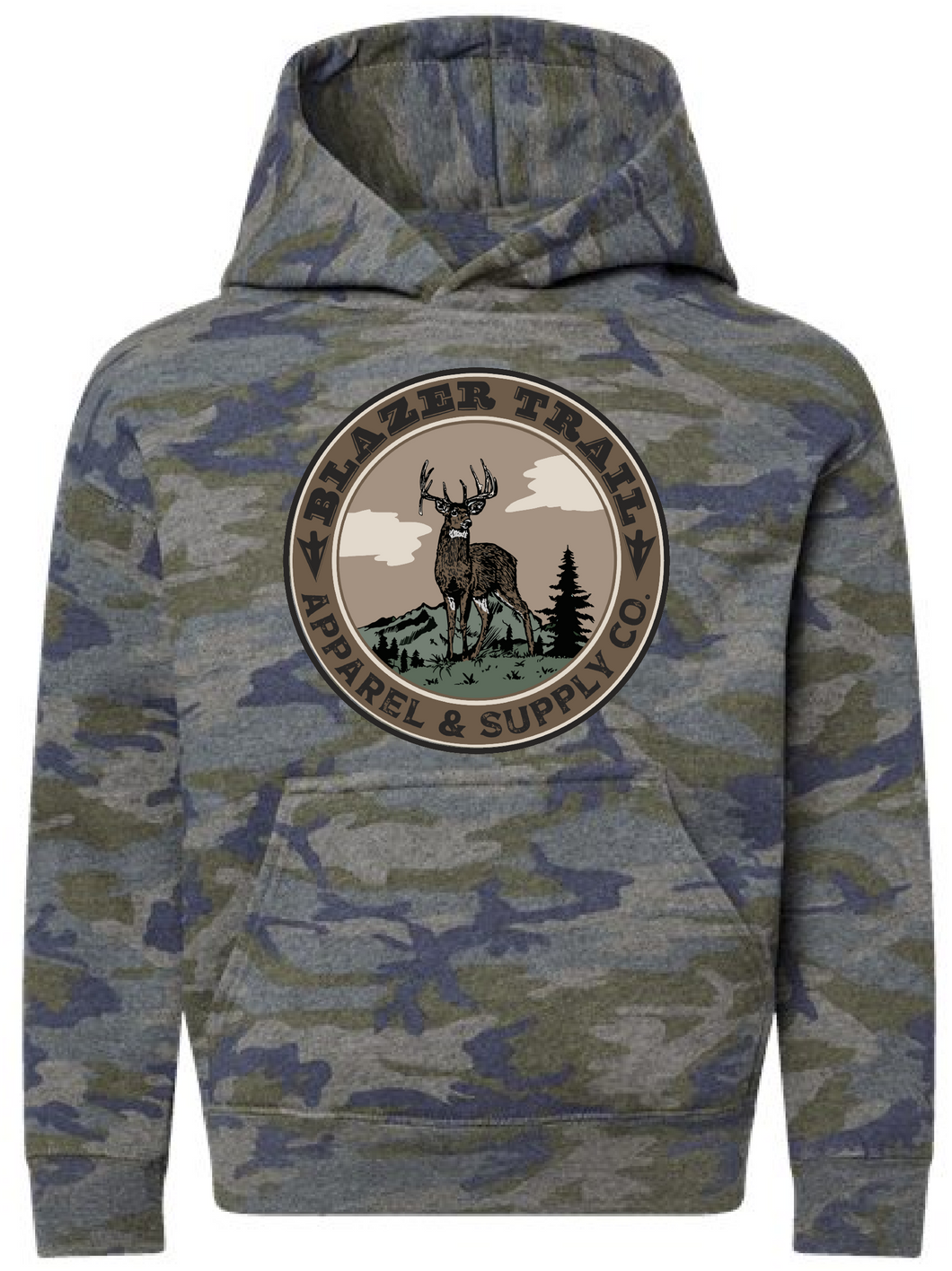 Buck Country Adult Hoodie