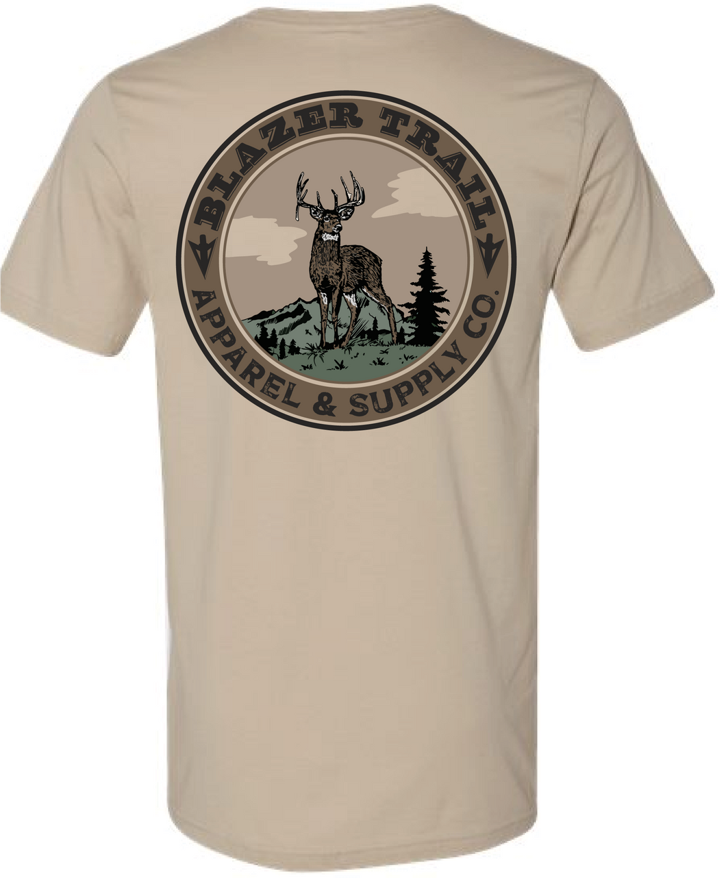 Buck Country Adult Graphic Tee