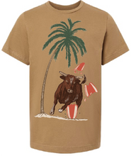 Load image into Gallery viewer, Beach Bulls Kid&#39;s Western Graphic Tee
