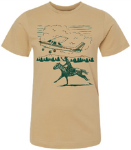 Load image into Gallery viewer, Chasing Planes Kid&#39;s Western Graphic Tee
