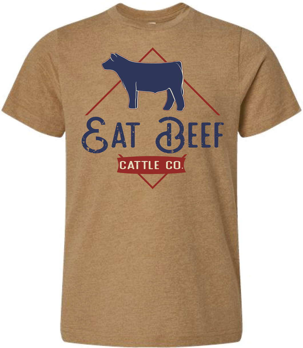 Eat Beef Cattle Co. Youth Graphic Tee