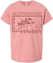 Load image into Gallery viewer, The Original American Cowboy Kid&#39;s Western Graphic Tee
